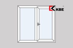 Панельный дом окно KBE 1300*1300